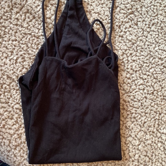 Privacy Please Revolve Strappy BodySuit Size S - Picture 2 of 3
